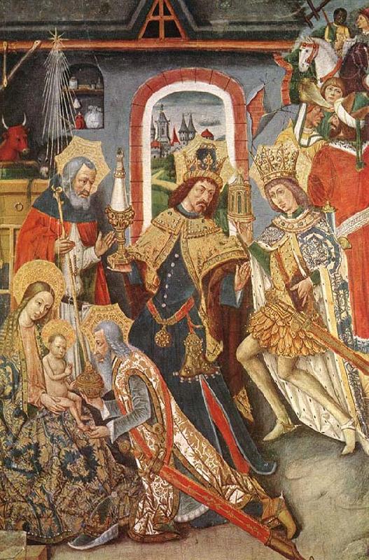 Reixach Juan Adoration of the Magi oil painting picture